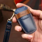 Hallmo Car Cowhide Leather Key Protective Cover Key Case for Haval H6 - Image 4