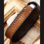 Hallmo Car Cowhide Leather Key Protective Cover Key Case for Jeep Compass - Image 5