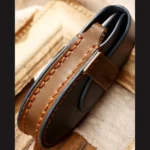 Hallmo Car Cowhide Leather Key Protective Cover Key Case for NIO ES6 / ES8 - Image 5
