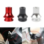 Car Gear Head Adapter Gear Lever Base Connector Stopper M12x1.25 with 3 Copper Adapter - Image 2