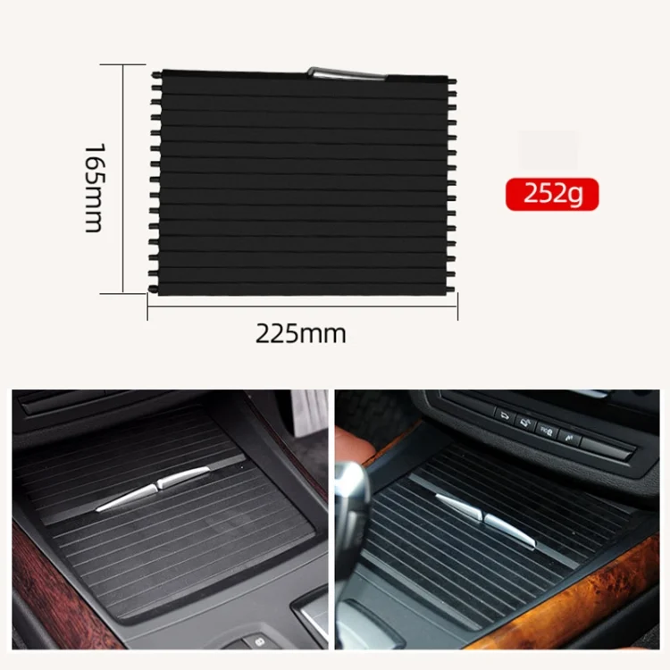 CRP3988_2.webp Car Water Cup Holder Zipper Rear Section for BMW X5 / X6 2007-2013 - Image 3