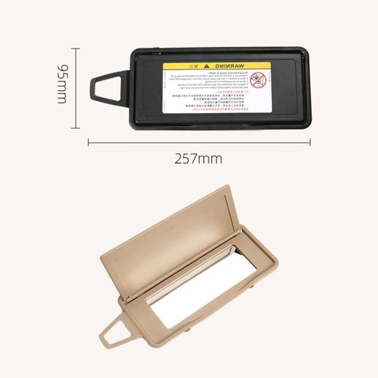 CRP4006_B2.webp Car Front Row Right Sun Visor Makeup Mirror for Mercedes-Benz S Class W220 1998-2005, Left and Right Drive Universal - Image 3