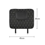 Car Half-inclusive Seat Back Anti-kick Mat Rear Anti-dirty Pad  Small Size - Image 2