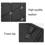 Car Half-inclusive Seat Back Anti-kick Mat Rear Anti-dirty Pad  Small Size - Image 3