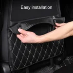 Car Half-inclusive Seat Back Anti-kick Mat Rear Anti-dirty Pad  Small Size - Image 5