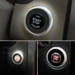 Car Engine Start Key Push Button Ring Trim Sticker Decoration for Nissa Teana / X-TRAIL / Qashqai / Murano / Maxima 2013-2018 - Image 3