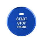 Car Engine Start Key Push Button Inner Ring Trim Sticker Decoration for Mazda Axela CX-30 2020