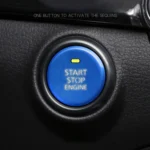 Car Engine Start Key Push Button Inner Ring Trim Sticker Decoration for Mazda Axela CX-30 2020 - Image 6