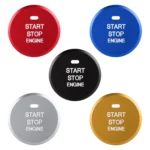 Car Engine Start Key Push Button Inner Ring Trim Sticker Decoration for Mazda Axela CX-30 2020 - Image 2