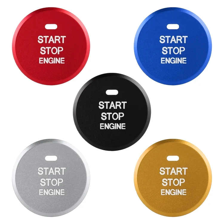 CRP4182_B1.webp Car Engine Start Key Push Button Inner Ring Trim Sticker Decoration for Mazda Axela CX-30 2020 - Image 2