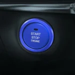 Car Engine Start Key Push Button Outside Ring Trim Sticker Decoration for Mazda Axela CX-30 2020 - Image 5