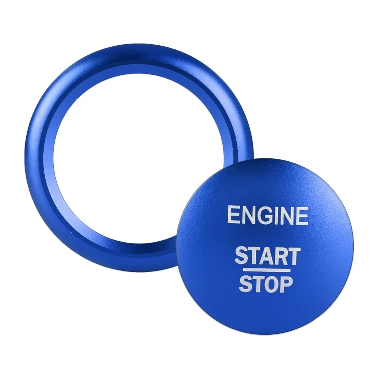 CRP4185L.webp Car Engine Start Key Push Button Ring Trim Sticker Decoration for Mercedes-Benz A-Class 2013-2018 / C-Class 2015-2018 / GLA - Image 1
