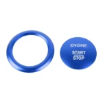 Car Engine Start Key Push Button Ring Trim Sticker Decoration for Mercedes-Benz A-Class 2013-2018 / C-Class 2015-2018 / GLA - Image 3