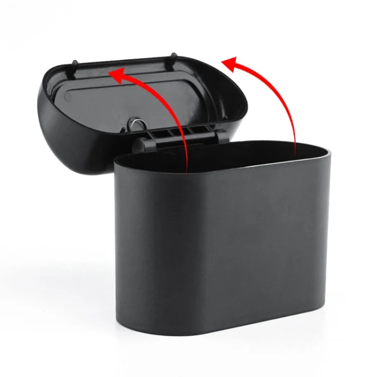 CRP4186_4.webp Vehicle Trash Can Bin Rubbish Bin Organizer Car-mounted Trash Storage Box - Image 5