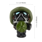 Universal Face Mask Shape Manual or Automatic Gear Shift Knob Fit for All Car - Image 3