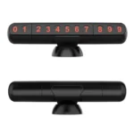 3R-2166 3 in 1 Multifunctional Car Parking Number Plate with Safety Hammer + Cutting Seat Belt - Image 2