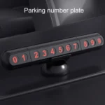3R-2166 3 in 1 Multifunctional Car Parking Number Plate with Safety Hammer + Cutting Seat Belt - Image 7