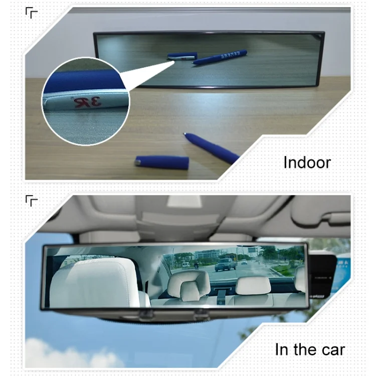 CRP4231_5.webp 3R-282 Car Rearview Auxiliary White Mirror - Image 6