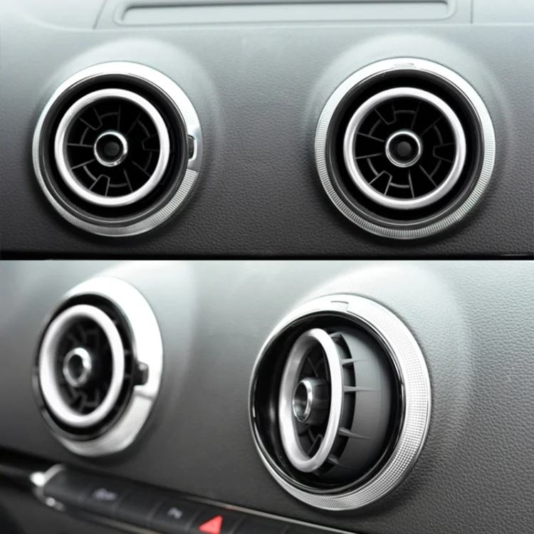 CRP4360S_5.webp 4 PCS / Set Air Conditioning Vent Metal Decorative Ring for Audi A1 - Image 6