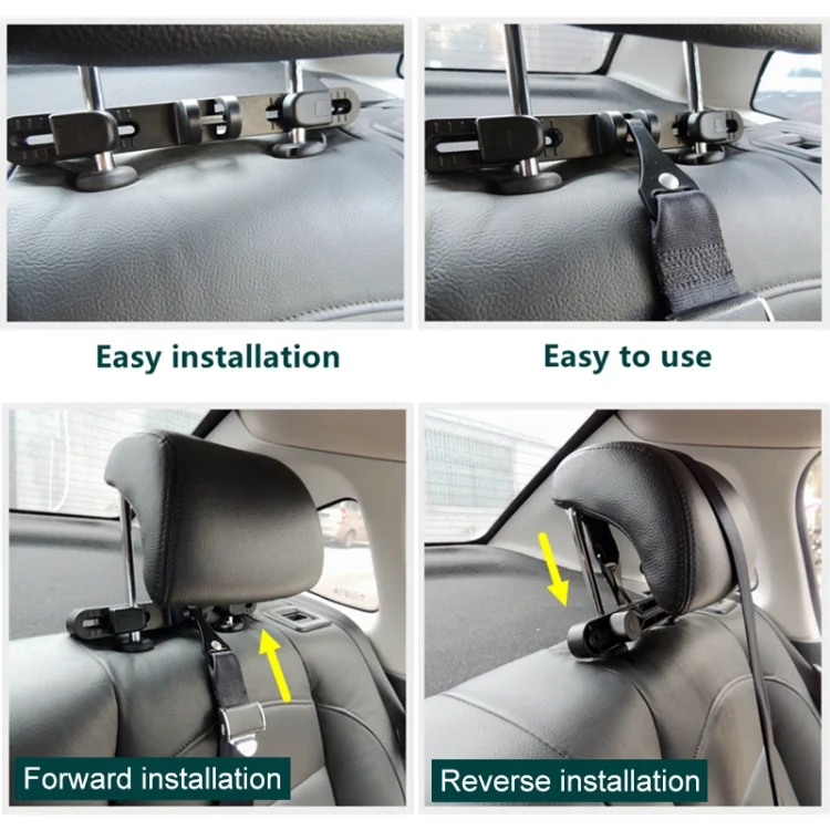 CRP4483_5.webp CSJY-3001 Car Children Safety Seat LATCH Interface Bracket Headrest Fixer - Image 6