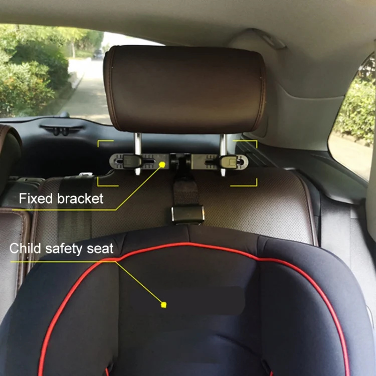 CRP4483_6.webp CSJY-3001 Car Children Safety Seat LATCH Interface Bracket Headrest Fixer - Image 7