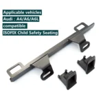 ZL-2016 Car Isofix Child Seat Interface Latch Retainer for Audi A4 / A6 - Image 2