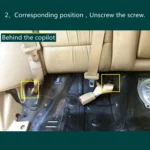 ZL-2029 Car Left Side Rear Seat Isofix Child Seat Interface for Honda 8th Generation Accord 2008-2012 - Image 4