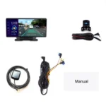 K880 Car 11 inch Widescreen 1080P 4G Center Console Driving Recorder Reversing Voice Control Android AR Navigator with Bluetooth Dongle - Image 4