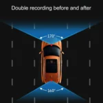 K880 Car 11 inch Widescreen 1080P 4G Center Console Driving Recorder Reversing Voice Control Android AR Navigator with Bluetooth Dongle - Image 7