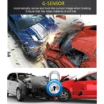 K880 Car 11 inch Widescreen 1080P 4G Center Console Driving Recorder Reversing Voice Control Android AR Navigator with Bluetooth Dongle - Image 9