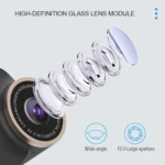 F22 3.16 inch 1080P HD Night Vision WiFi Connected Driving Recorder - Image 5