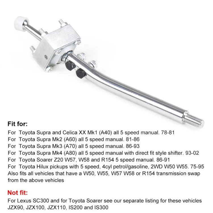 CRP4929_2.webp Car Modified Gear Lever for Toyota Supra / Celica 1978-2002 - Image 3