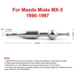 Car Short Throw Shifter Gear Lever for Mazda MX5 Miata RX7 1990-1997 - Image 4