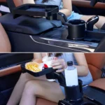 Car 360 Degree Rotation Water Cup Holder Multi-functional Dining Table - Image 7