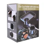 Car 360 Degree Rotation Water Cup Holder Multi-functional Dining Table - Image 8