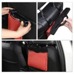 Car Multi-functional Hanging Front Trash Can with LED Light, 32 x 28cm - Image 5