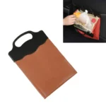 Car Multi-functional Hanging Front Trash Can with LED Light, 28 x 18cm