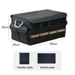 Car Trunk Foldable Storage Box, Capacity: 66L - Image 7