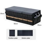 Car Trunk Foldable Storage Box, Capacity: 100L - Image 2