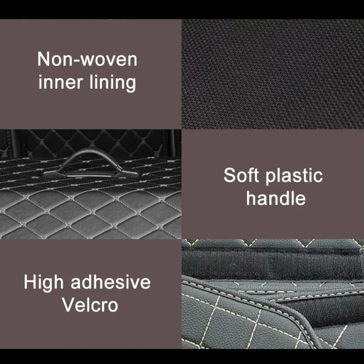 CRP5062_B2.webp Car Trunk Foldable Storage Box, Rhombic Grid Middle Size: 40 x 32 x 30cm - Image 3