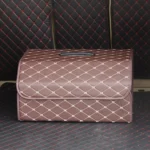 Car Trunk Foldable Storage Box, Rhombic Grid Large Size: 54 x 32 x 30cm