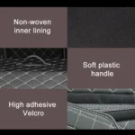 Car Trunk Foldable Storage Box, Rhombic Grid Large Size: 54 x 32 x 30cm - Image 3