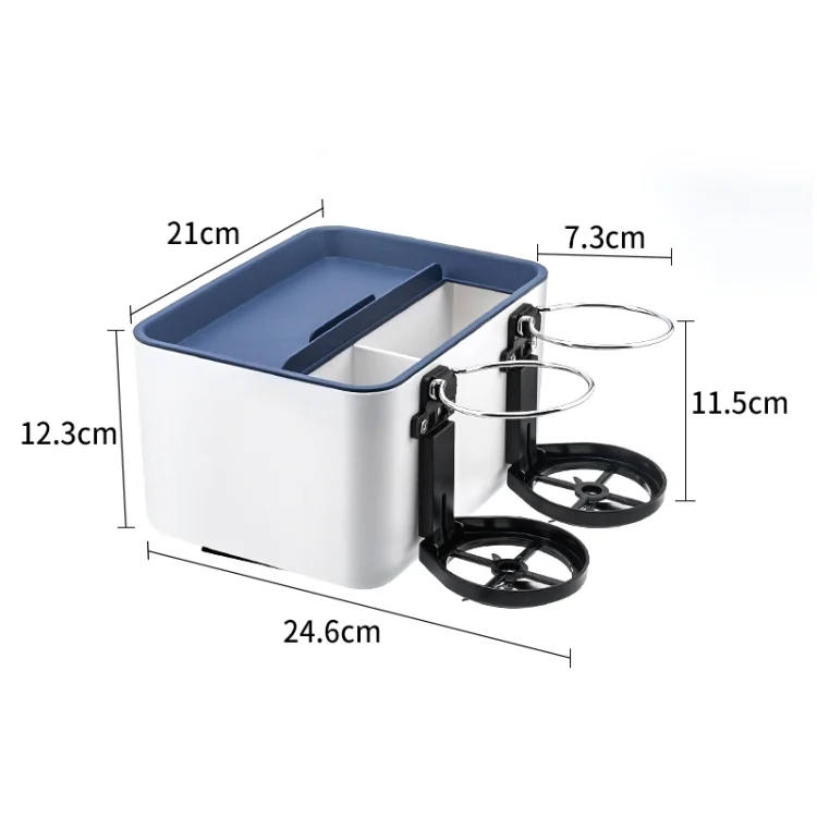 CRP5277_B1.webp Car Multifunctional Storage Box Water Cup Holder - Image 2