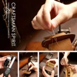 Hallmo Car Genuine Leather Key Protective Cover for Jeep Compass 4-button - Image 6