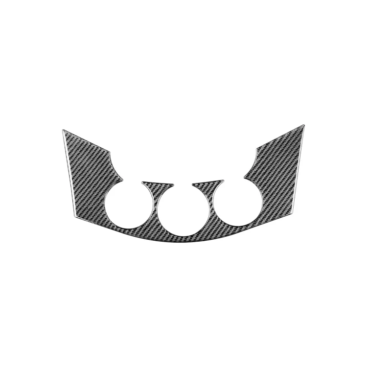 Carbon Fiber Car Central Control Switch Panel Decorative Sticker for Toyota Old RAV4 2006-2013,Left and Right Drive Universal