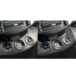 Carbon Fiber Car Central Control Switch Panel Decorative Sticker for Toyota Old RAV4 2006-2013,Left and Right Drive Universal - Image 6