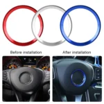 Car Steering Wheel Decorative Ring Cover for Mercedes-Benz,Inner Diameter: 5.6cm - Image 3