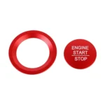 Car Engine Start Key Push Button Ring Trim Sticker for Honda - Image 4