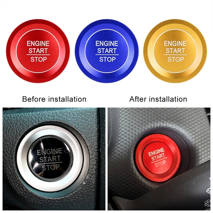 CRP5682_B2.webp Car Engine Start Key Push Button Ring Trim Sticker for Honda - Image 3