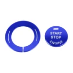 Car Engine Start Key Push Button Ring Trim Sticker for Infiniti - Image 4
